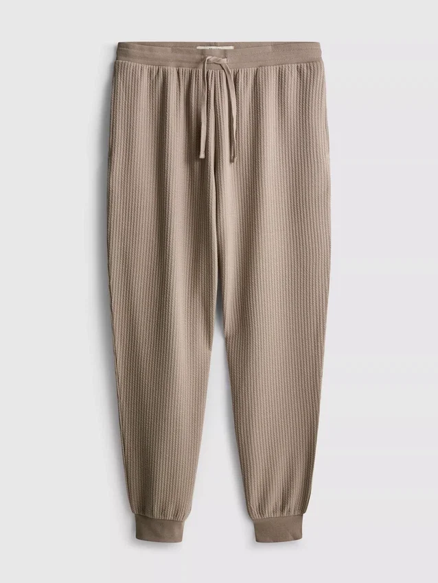 Teksturoidut raidalliset pyjamahousut