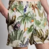 Teksturoidut viidakkoaiheiset shortsit