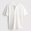 Teksturoitu henley-t-paita