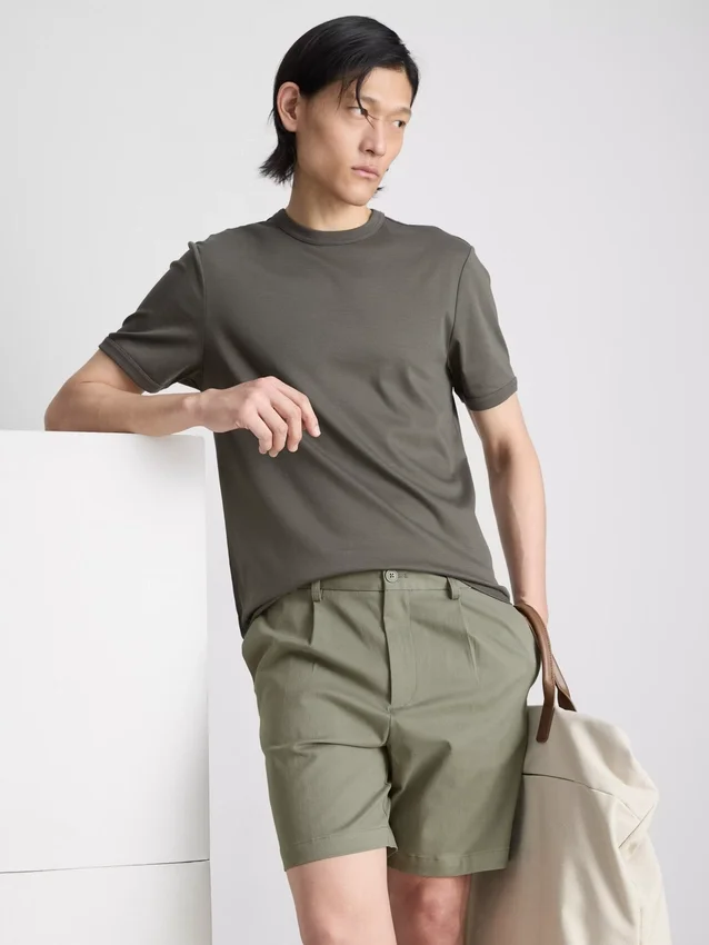 The Edit -chino-shortsit
