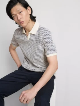 The Edit -jacquard-polopaita