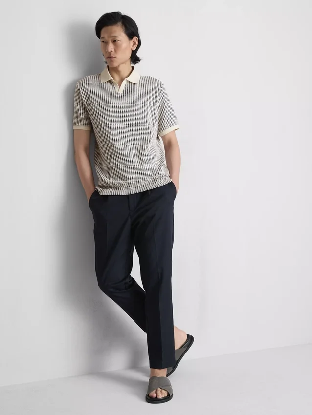 The Edit -jacquard-polopaita