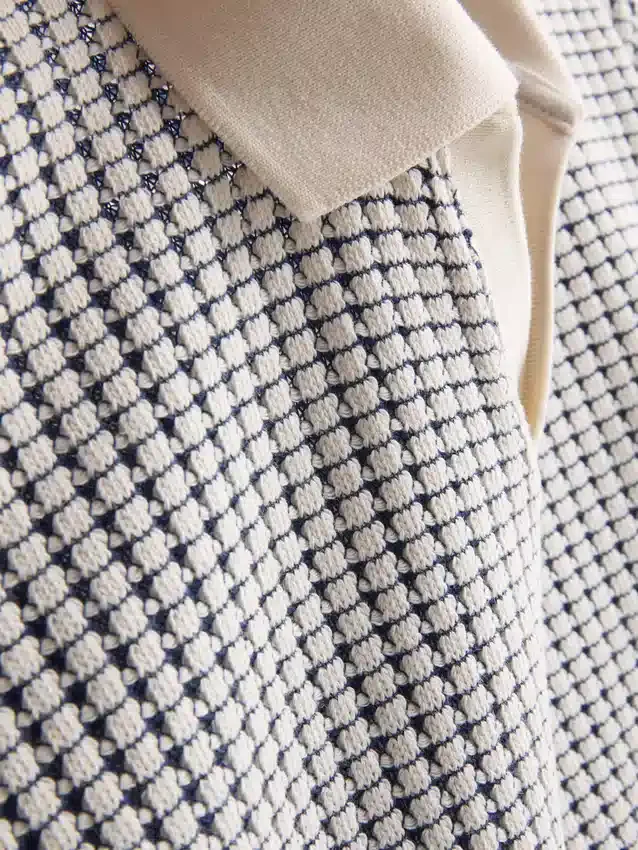 The Edit -jacquard-polopaita