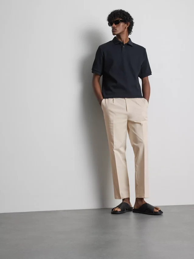 The Edit -malliston slim fit -housut, peached-viimeistely