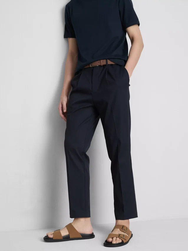 The Edit -malliston slim fit -housut, peached-viimeistely