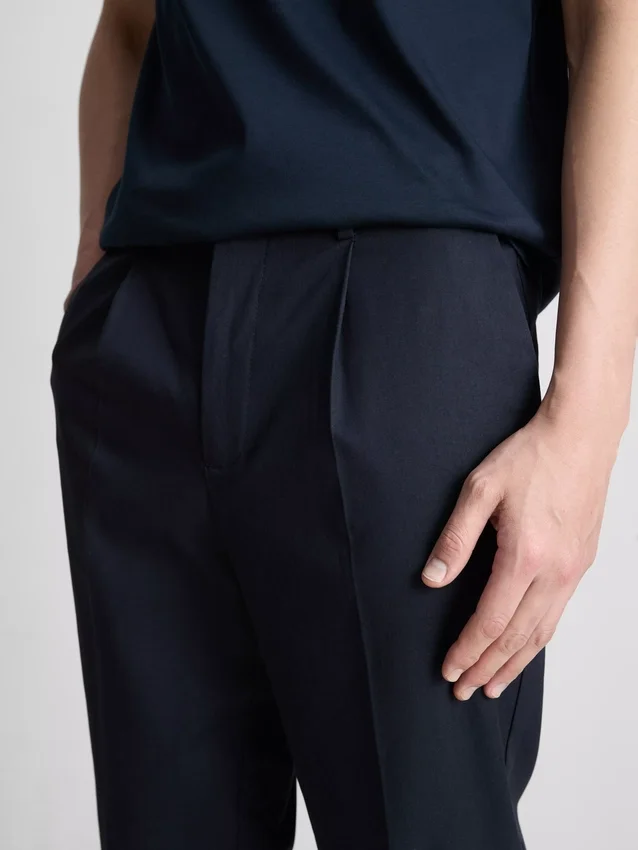 The Edit -malliston slim fit -housut, peached-viimeistely