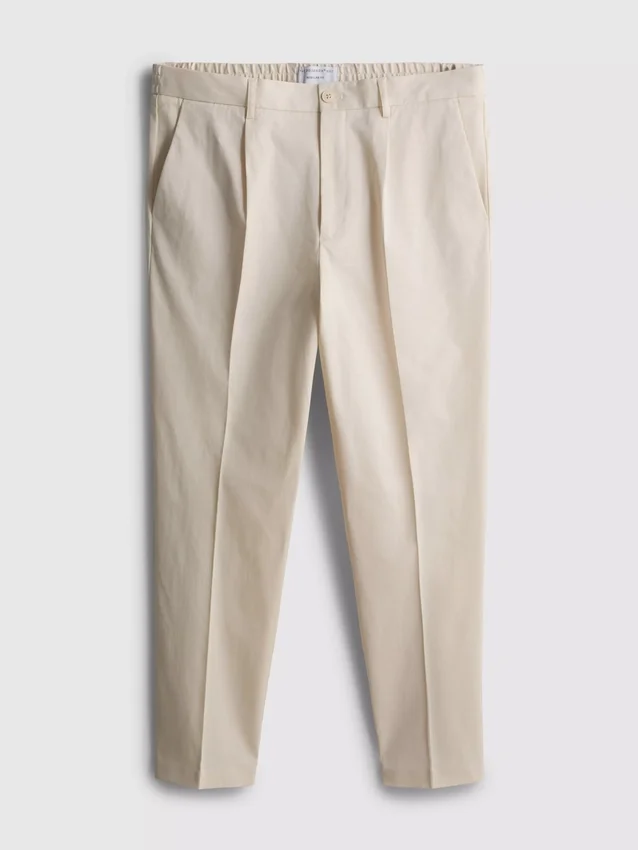 The Edit -malliston slim fit -housut, peached-viimeistely
