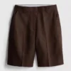 The Edit -merkin pellavaplastoidut bermudashortsit