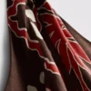 The Edit -merkin pellavaseoksesta valmistettu painettu halter-midi-mekko