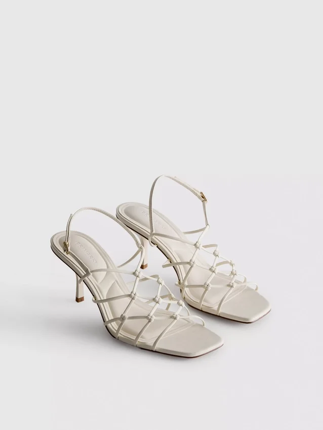 The Edit -merkin punotut stilettokorkoiset sandaalit