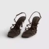 The Edit -merkin punotut stilettokorkoiset sandaalit