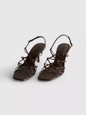 The Edit -merkin punotut stilettokorkoiset sandaalit