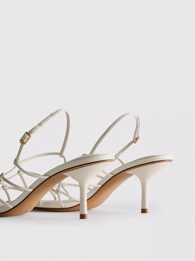 The Edit -merkin punotut stilettokorkoiset sandaalit