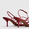 The Edit -merkin punotut stilettokorkoiset sandaalit