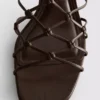 The Edit -merkin punotut stilettokorkoiset sandaalit