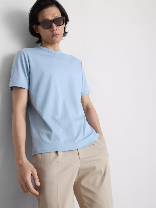 The Edit -merkin slim fit -puuvillainen t-paita