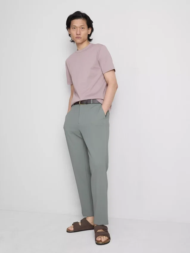 The Edit -merkin slim fit -puuvillainen t-paita