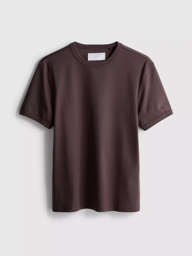 The Edit -merkin slim fit -puuvillainen t-paita