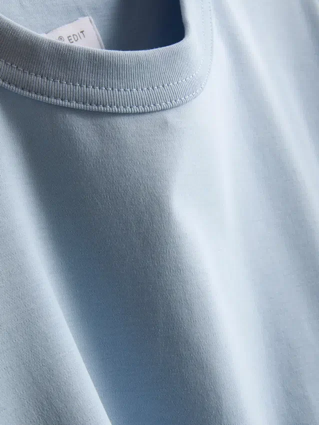 The Edit -merkin slim fit -puuvillainen t-paita
