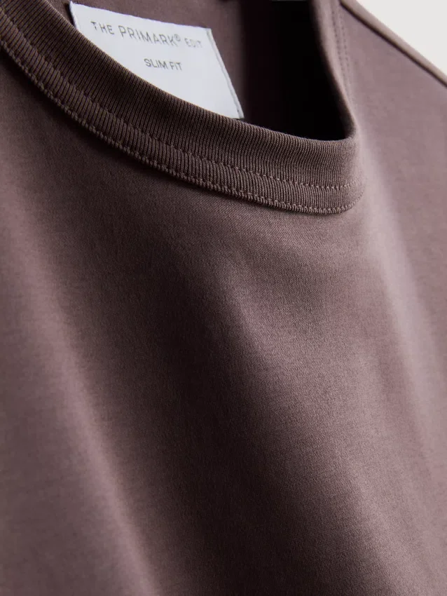 The Edit -merkin slim fit -puuvillainen t-paita