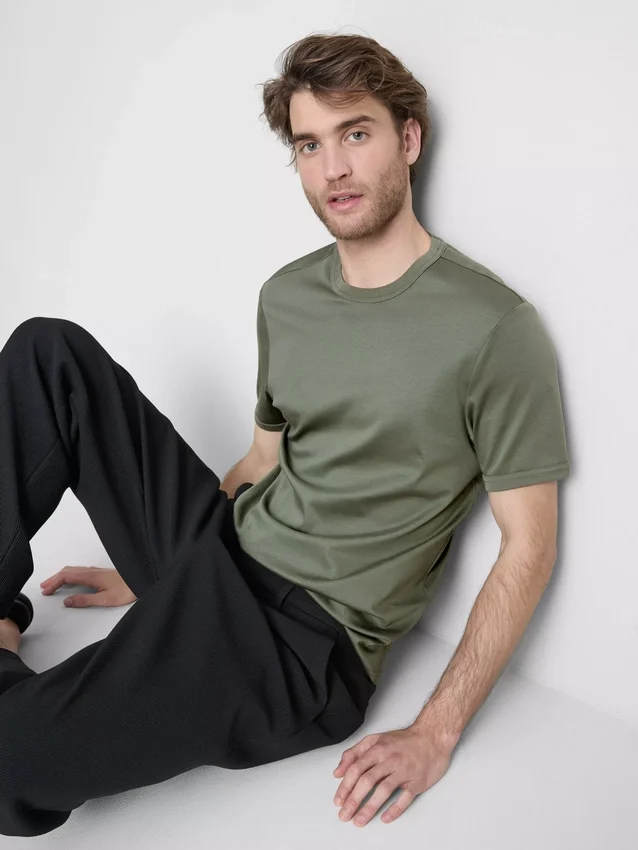 The Edit -merzerisoitu slim-fit-t-paita