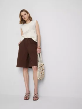 The Edit -puuvillaiset bermudashortsit