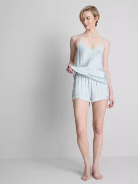 The Edit -silkkiseos-pyjamat-shortsit