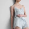 The Edit -silkkiseos-pyjamat-shortsit