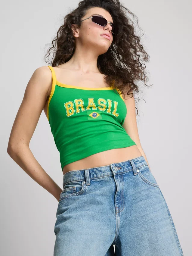 The Primark Scene | Brazil-lyhythihainen toppi