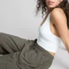 The Primark Scene | keskikorkeat kiristysnauhalliset cargo-housut