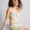 The Primark Scene | Painettu kaareva bandeau-toppi