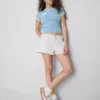 The Primark Scene | puuvilladenimiset mikroshortsit