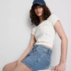 The Primark Scene | puuvilladenimiset mikroshortsit