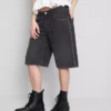 The Primark Scene | Puuvilladenimiset niittikoristellut shortsit