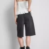 The Primark Scene | Puuvilladenimiset niittikoristellut shortsit