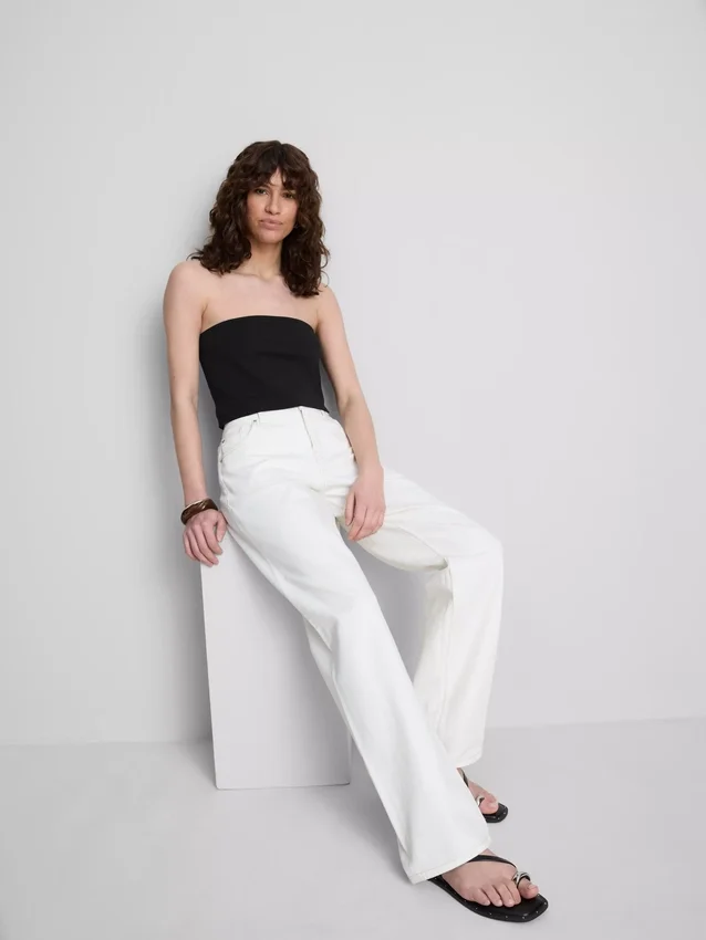 The Primark Scene | puuvillapitoinen jersey-bandeau-toppi