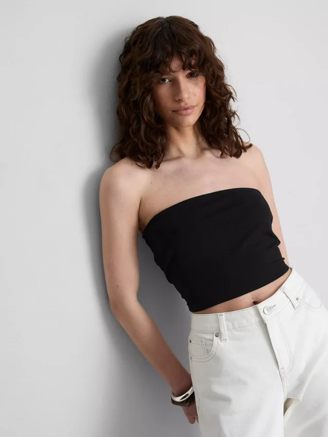 The Primark Scene | puuvillapitoinen jersey-bandeau-toppi