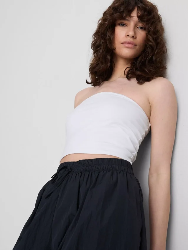 The Primark Scene | puuvillapitoinen jersey-bandeau-toppi
