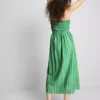 The Primark Scene | Rypytetty raidallinen bandeau-midimekko