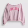 The Primark Scene | Slogan-huppari, jossa olkapäät paljaana