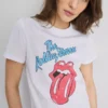 The Rolling Stones -puuvillainen graafinen t-paita
