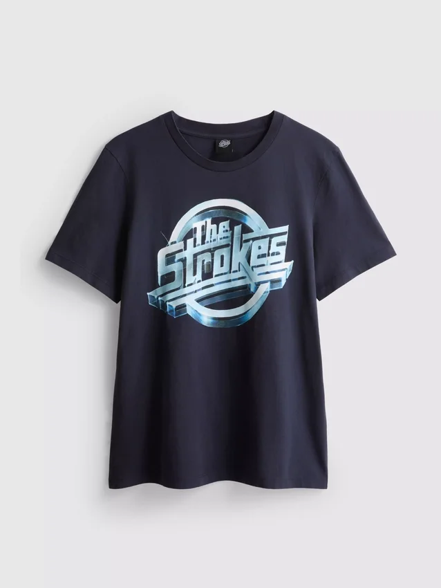 The Strokes -grafiikkat-kauluspaita
