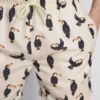 Toucan-shortsit, joissa on kiristysnauha vyötäröllä