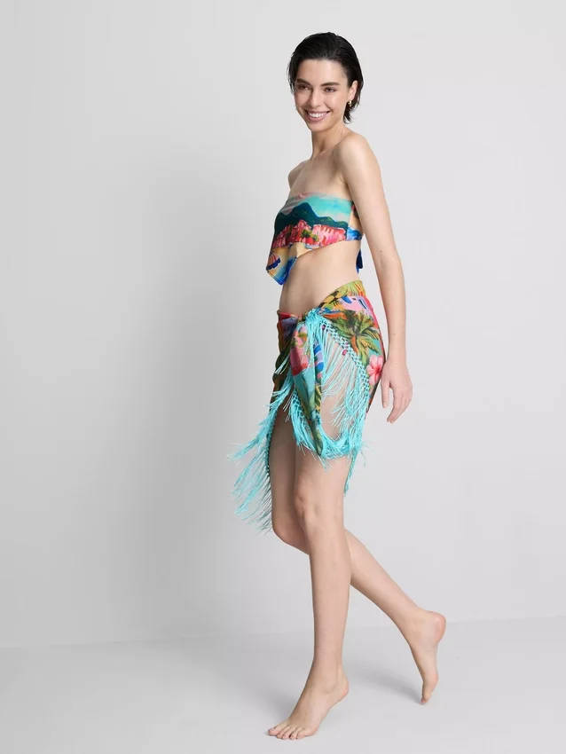 Trooppikuvioinen hapsusarong