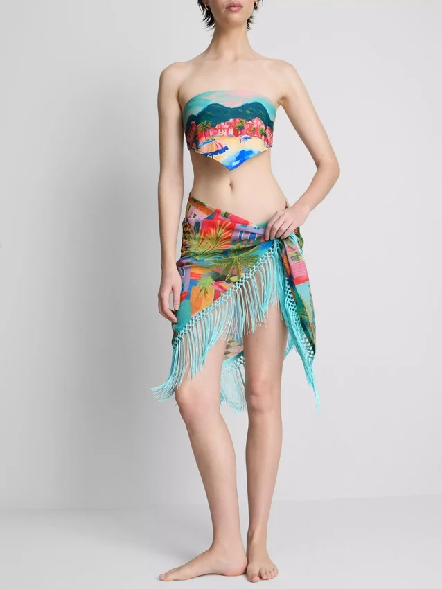 Trooppikuvioinen hapsusarong