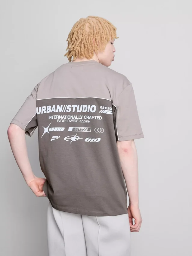 Urban Studio -kaksisävyinen T-paita