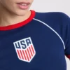 USA-aiheinen pitkä vartaloinen vauvan t-paita