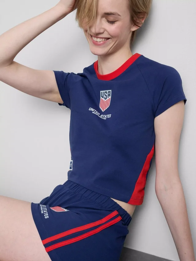USA-jalkapallo-lyhyet pyjamat