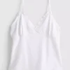 V-kaula-aukkoinen babydoll-top
