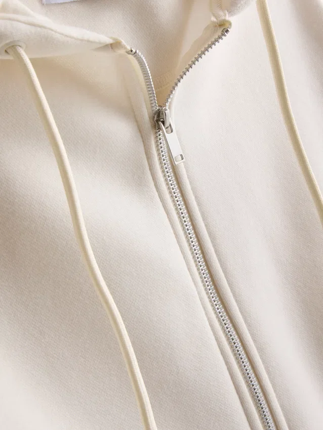 Välttämätön vetoketjullinen huppari